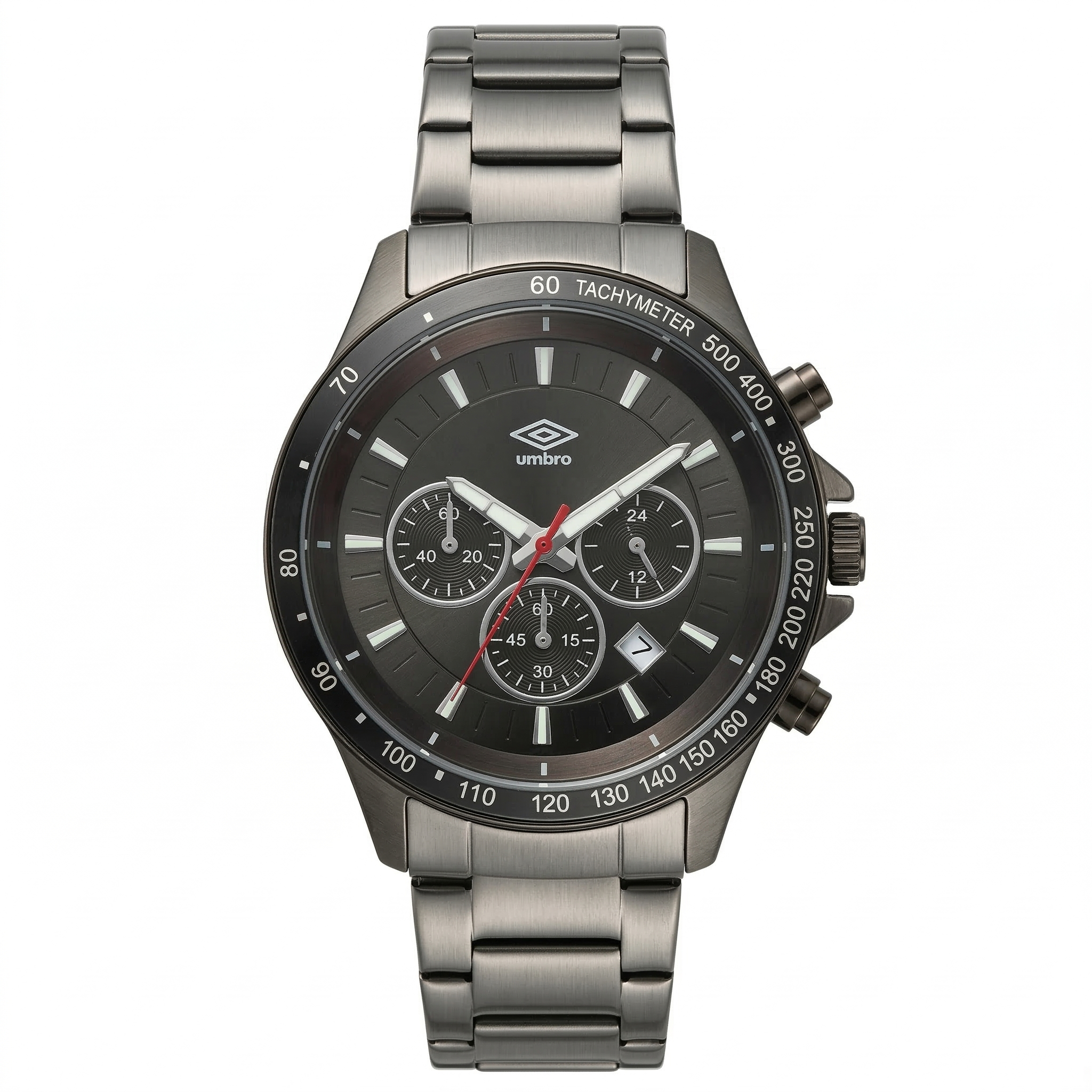Reloj Análogo Hombre Umbro Plus Gris UMBP-1500-159