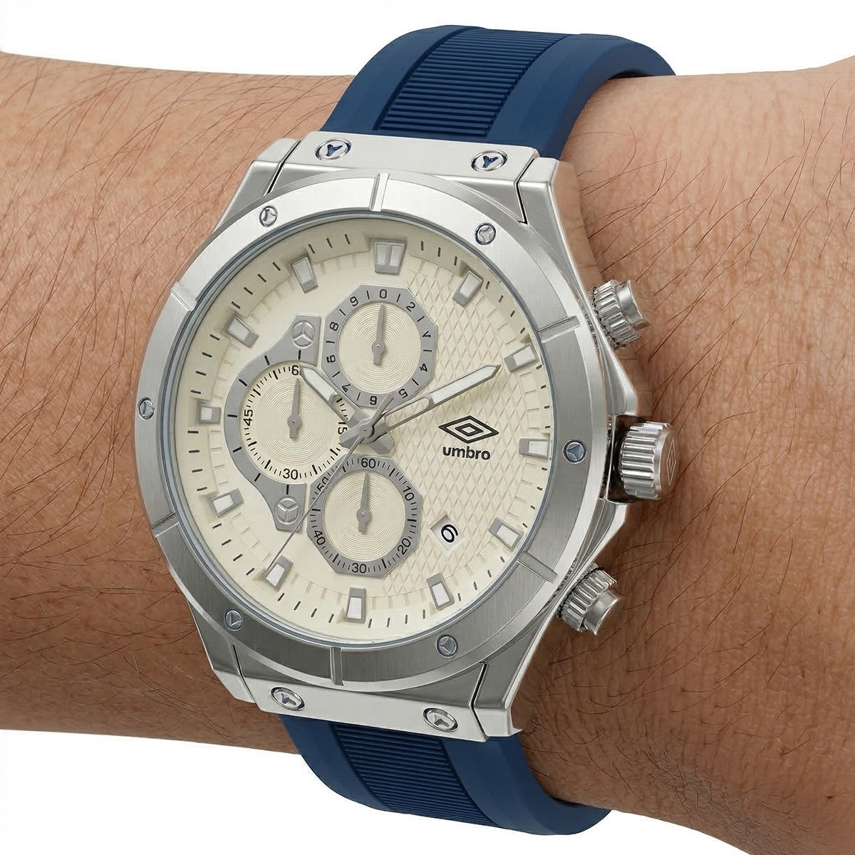 Reloj Análogo Hombre Umbro Plus Negro UMBP-1500-162