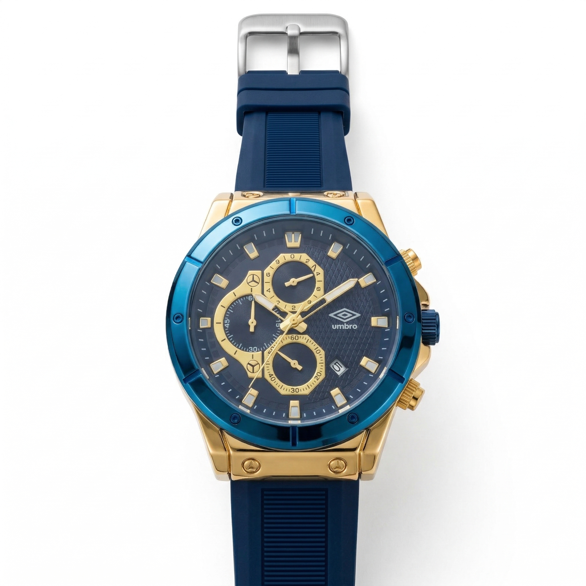 Reloj Análogo Hombre Umbro Plus Azul UMBP-1500-163