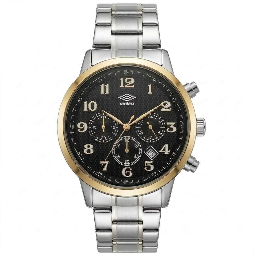 Reloj Análogo Hombre Umbro Plus Plateado UMBP-1500-167
