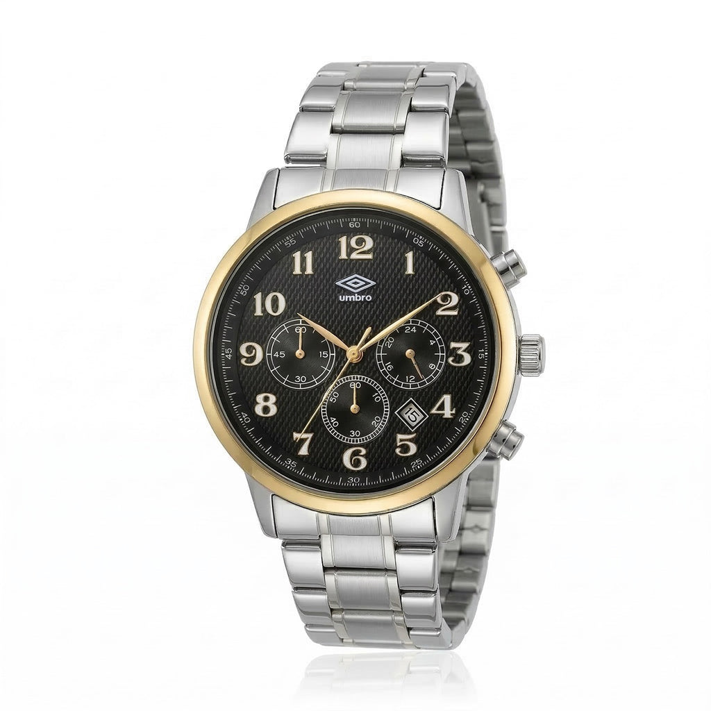 Reloj Análogo Hombre Umbro Plus Plateado UMBP-1500-167