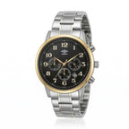 Reloj Análogo Hombre Umbro Plus Plateado UMBP-1500-167