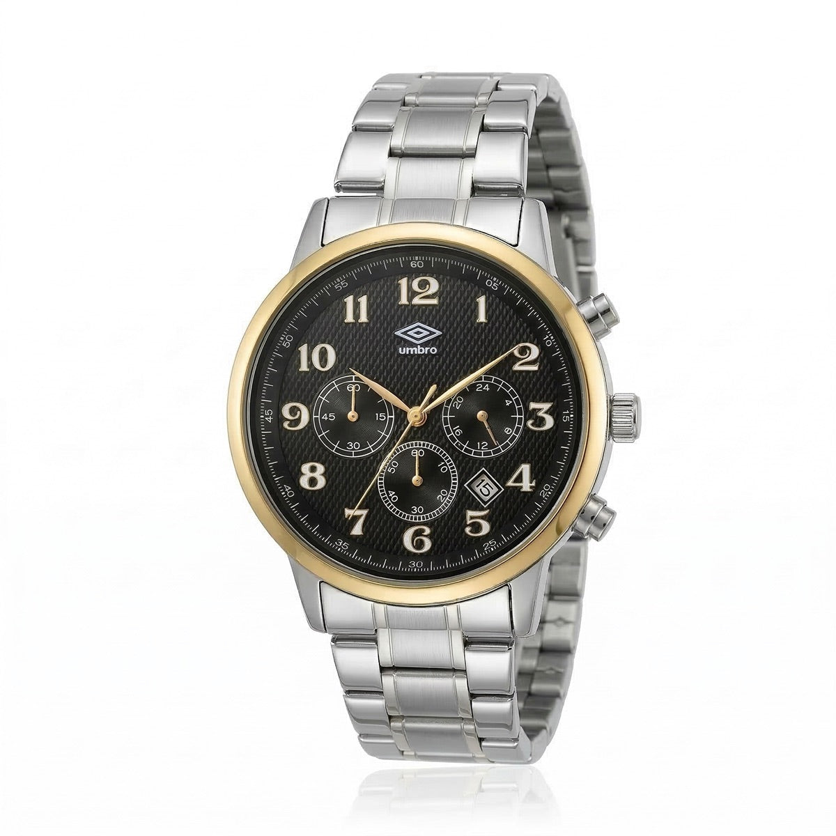 Reloj Análogo Hombre Umbro Plus Plateado UMBP-1500-167