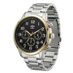 Reloj Análogo Hombre Umbro Plus Plateado UMBP-1500-167