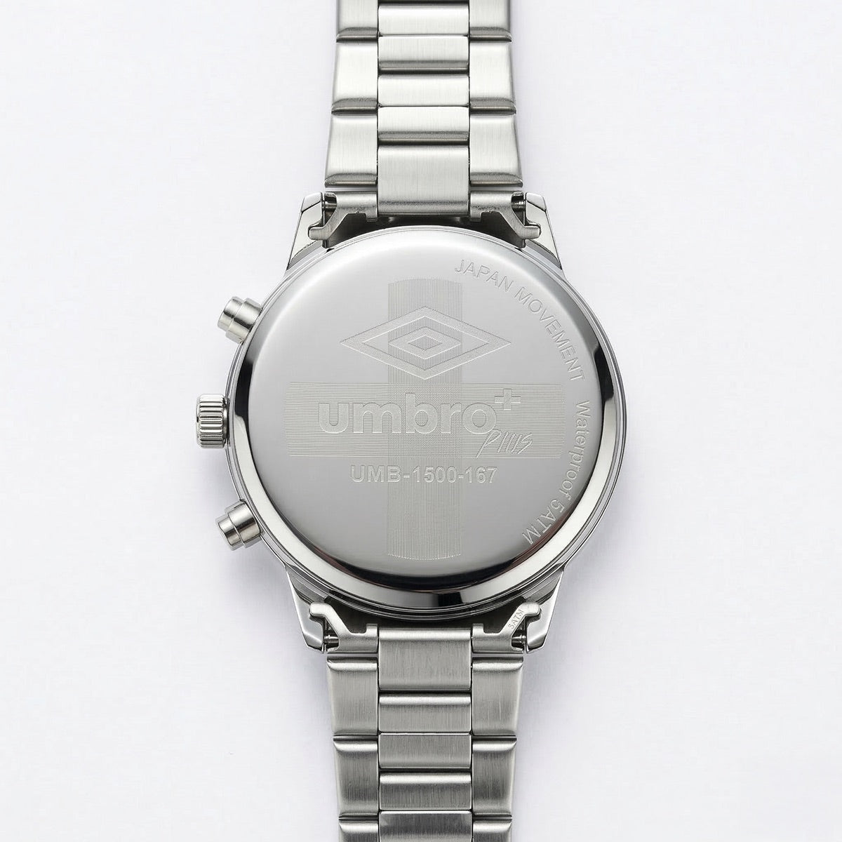 Reloj Análogo Hombre Umbro Plus Plateado UMBP-1500-167