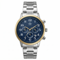 Reloj Análogo Hombre Umbro Plus Plateado UMBP-1500-168