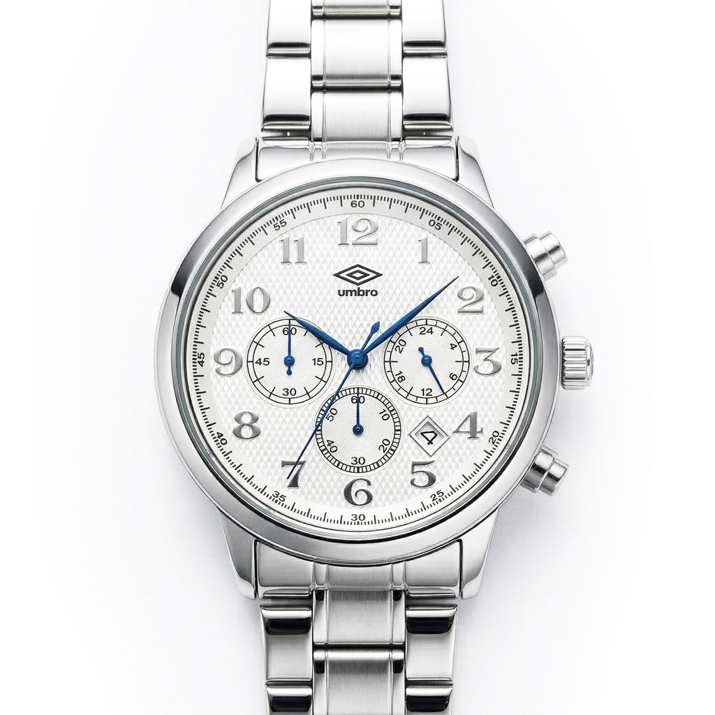 Reloj Análogo Hombre Umbro Plus Plateado UMBP-1500-170
