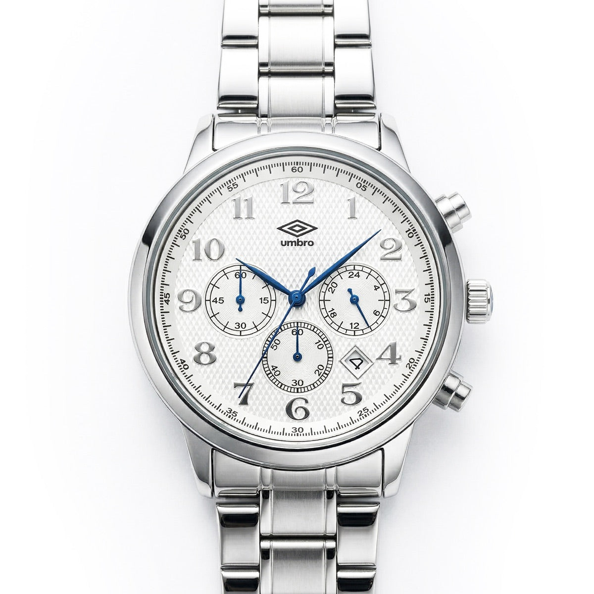 Reloj Análogo Hombre Umbro Plus Plateado UMBP-1500-170