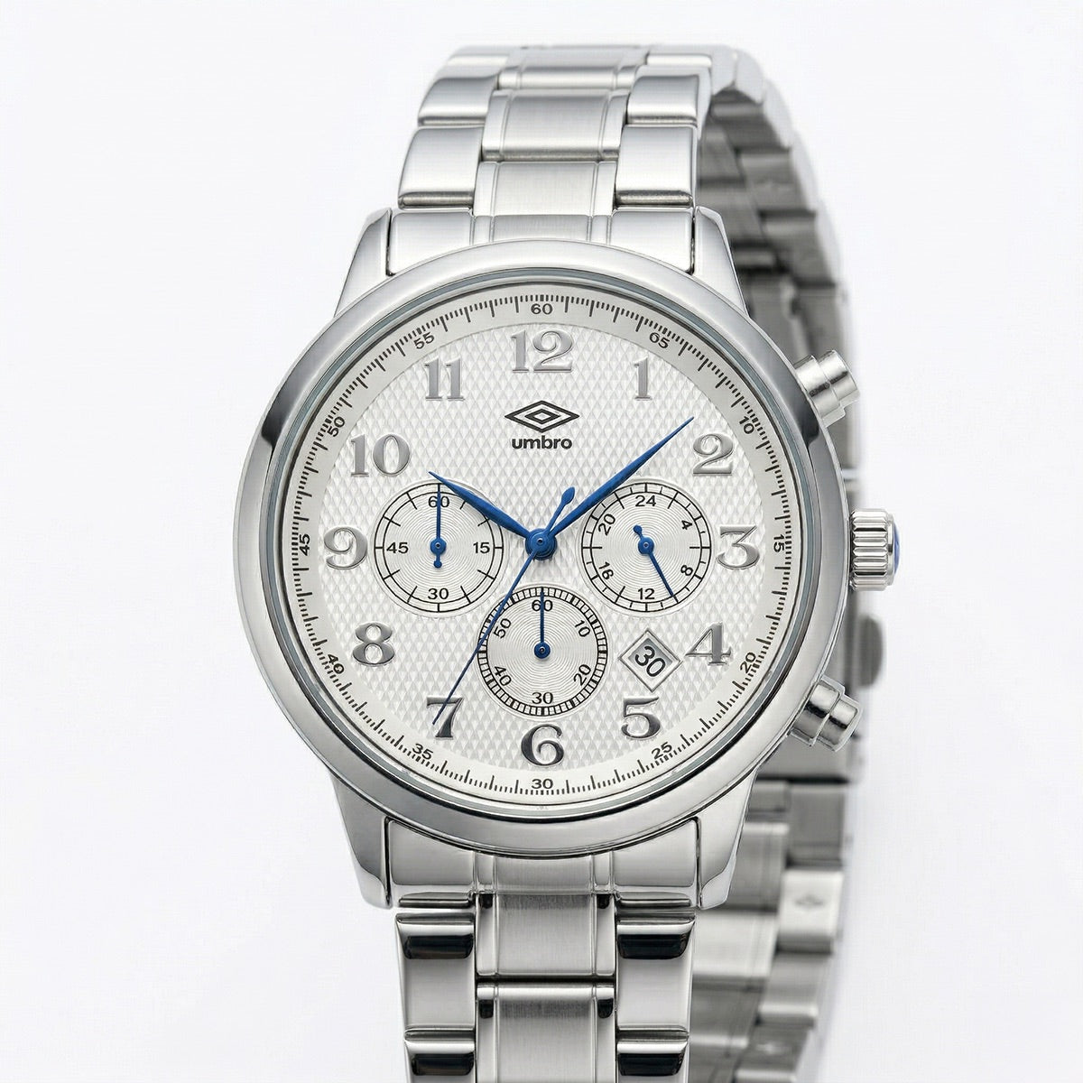 Reloj Análogo Hombre Umbro Plus Plateado UMBP-1500-170