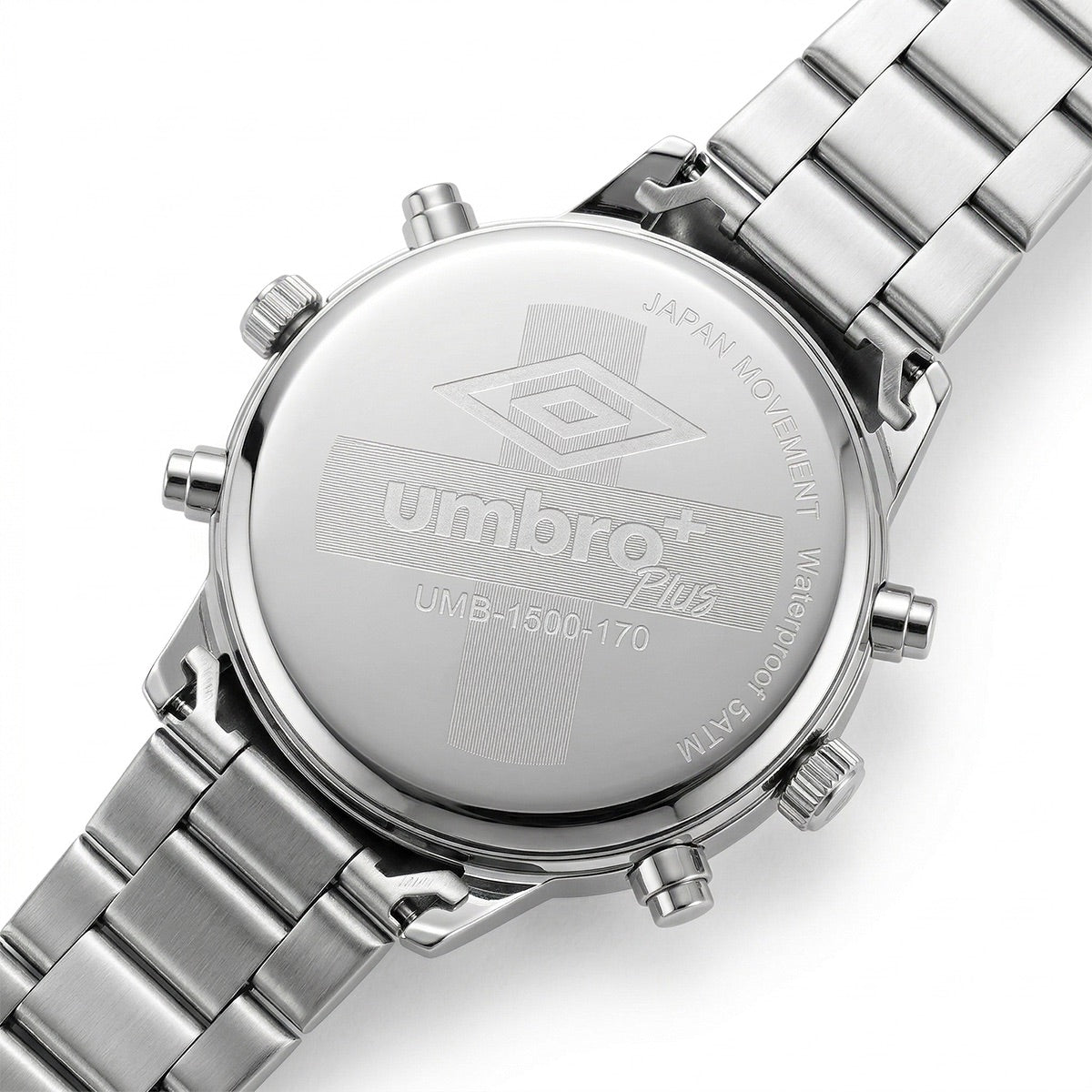 Reloj Análogo Hombre Umbro Plus Plateado UMBP-1500-170