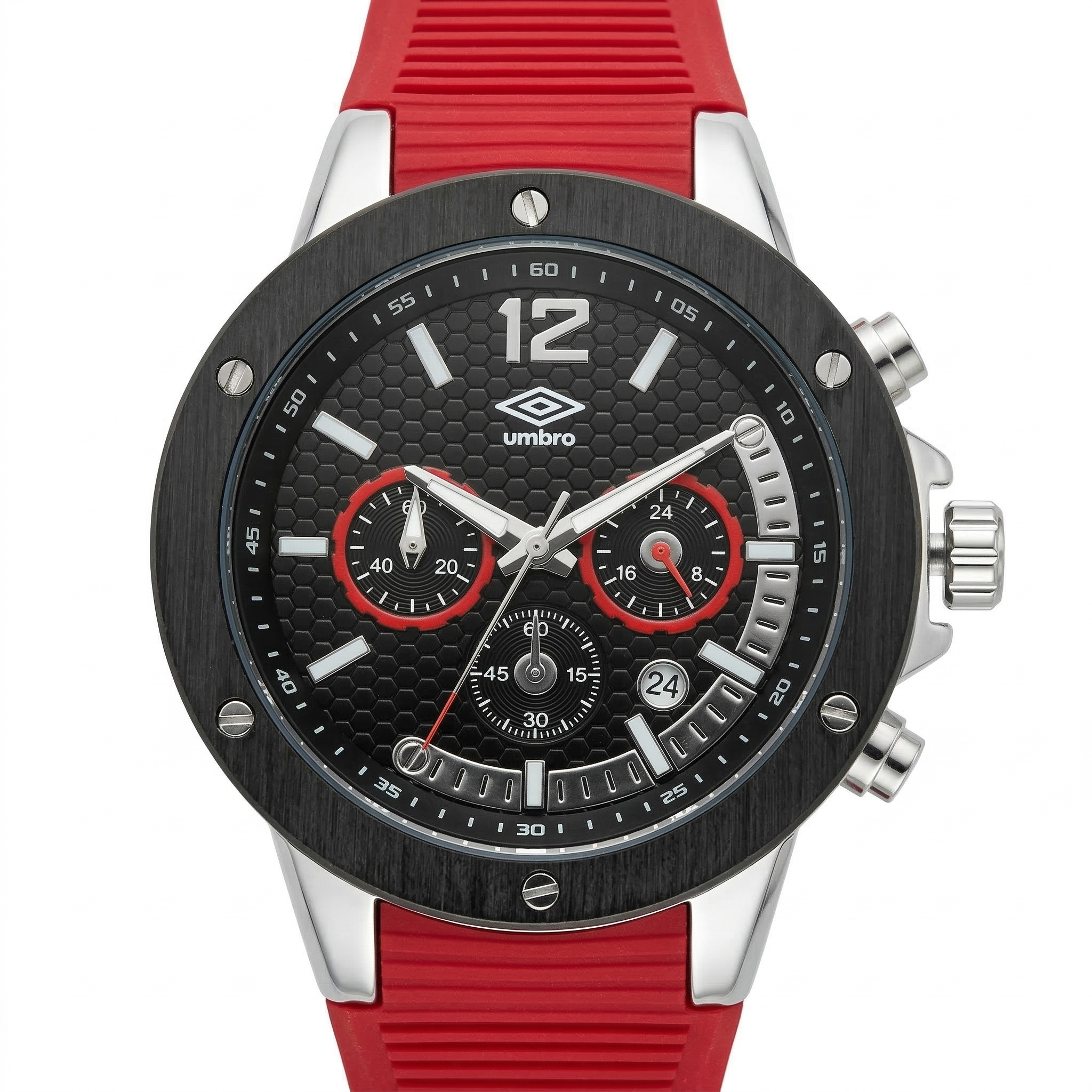 Reloj Análogo Hombre Umbro Plus Rojo UMBP-1500-173