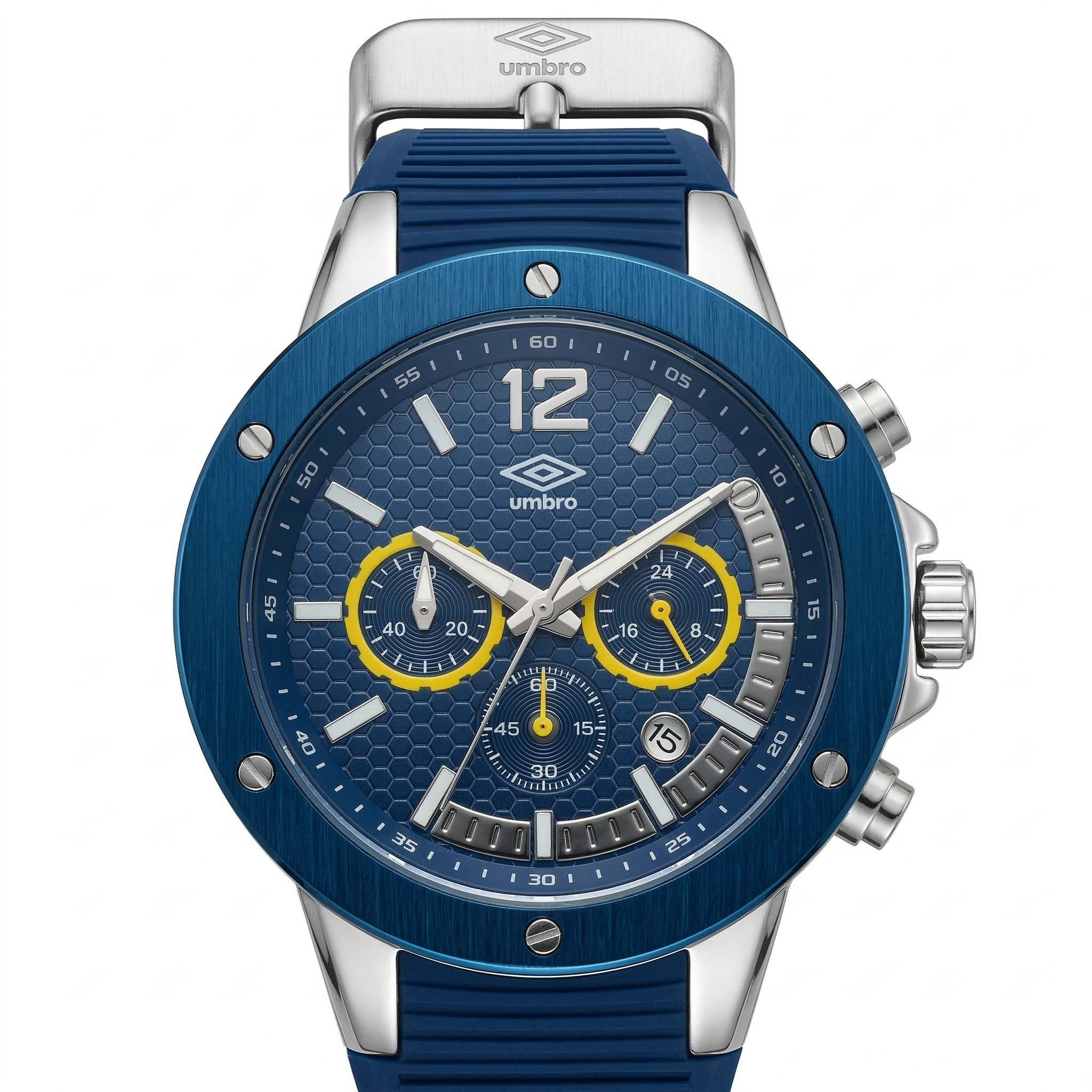 Reloj Análogo Hombre Umbro Plus Azul UMBP-1500-175