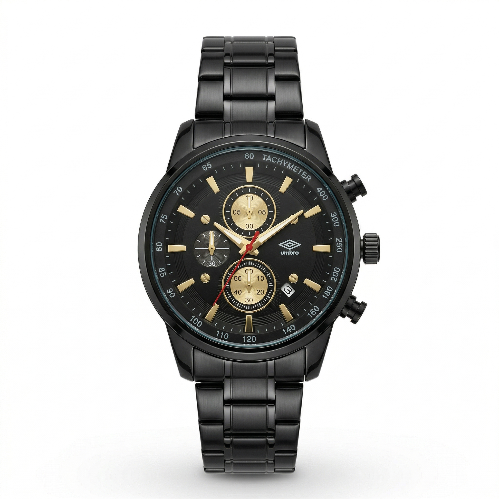 Reloj Análogo Hombre Umbro Plus Negro UMBP-1500-177