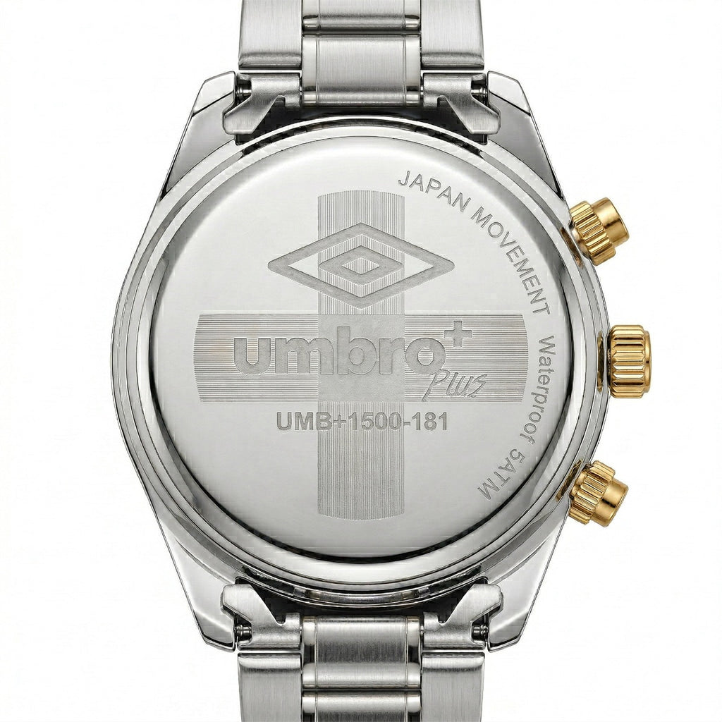 Reloj Análogo Hombre Umbro Plus Plateado UMBP-1500-181