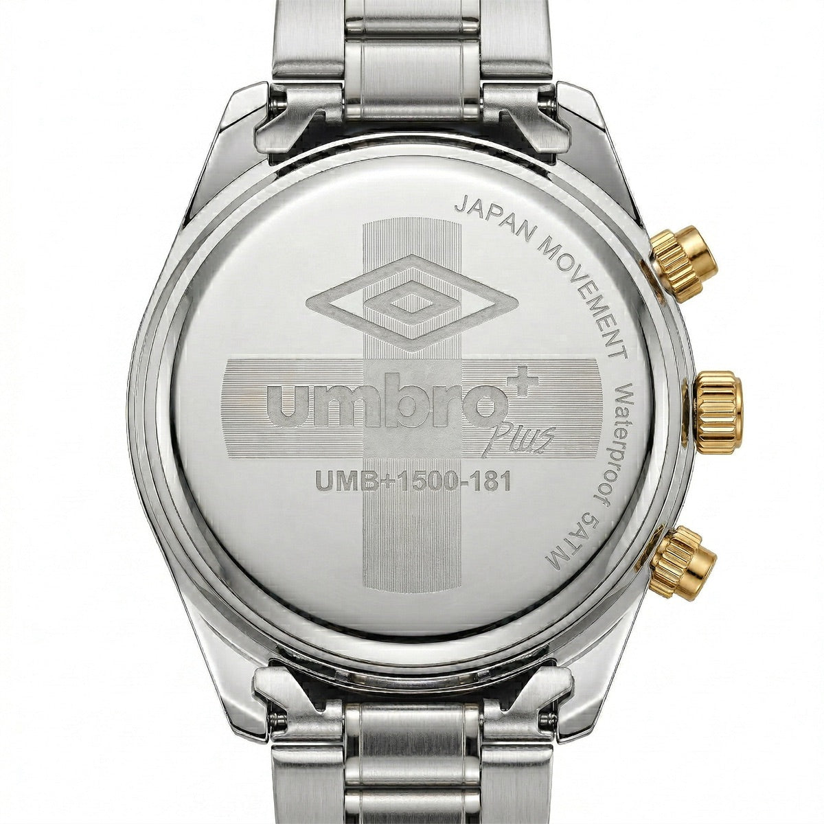 Reloj Análogo Hombre Umbro Plus Plateado UMBP-1500-181