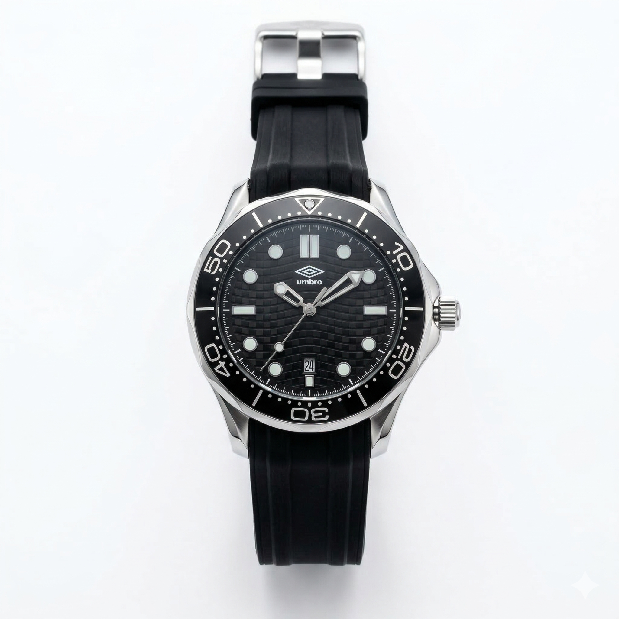 Reloj Análogo Hombre Umbro Plus Negro UMBP-1500-185