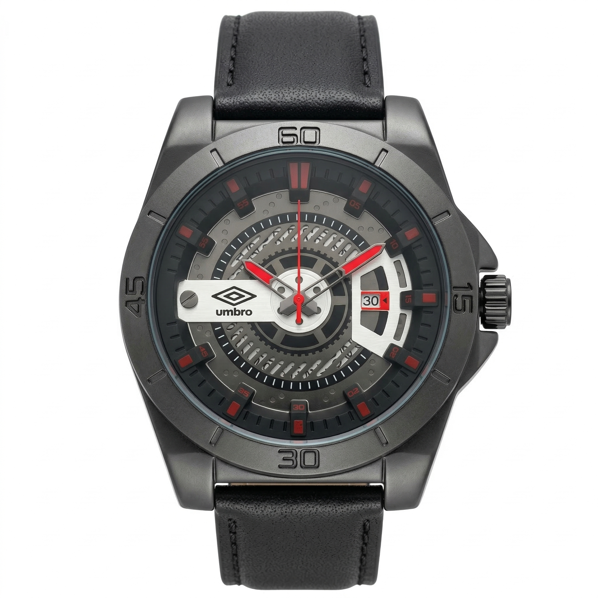 Reloj Análogo Hombre Umbro Plus Negro UMBP-1500-188