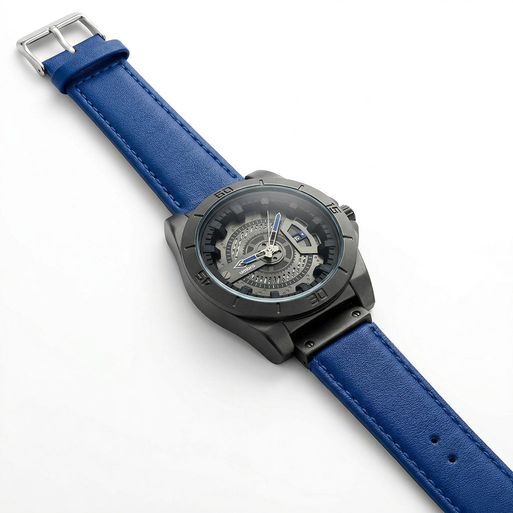 Reloj Análogo Hombre Umbro Plus Azul UMBP-1500-189