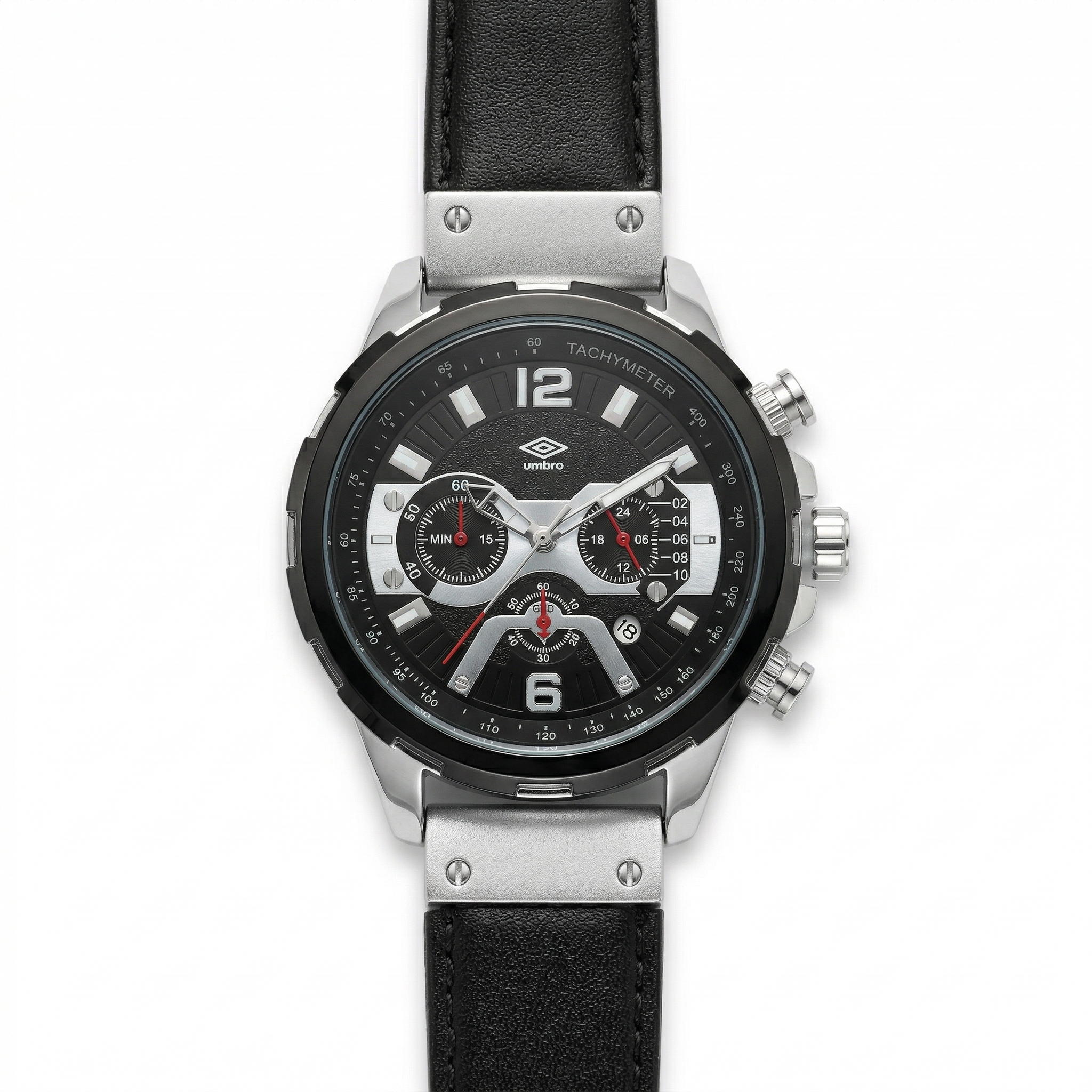 Reloj Análogo Hombre Umbro Plus Negro UMBP-1500-191