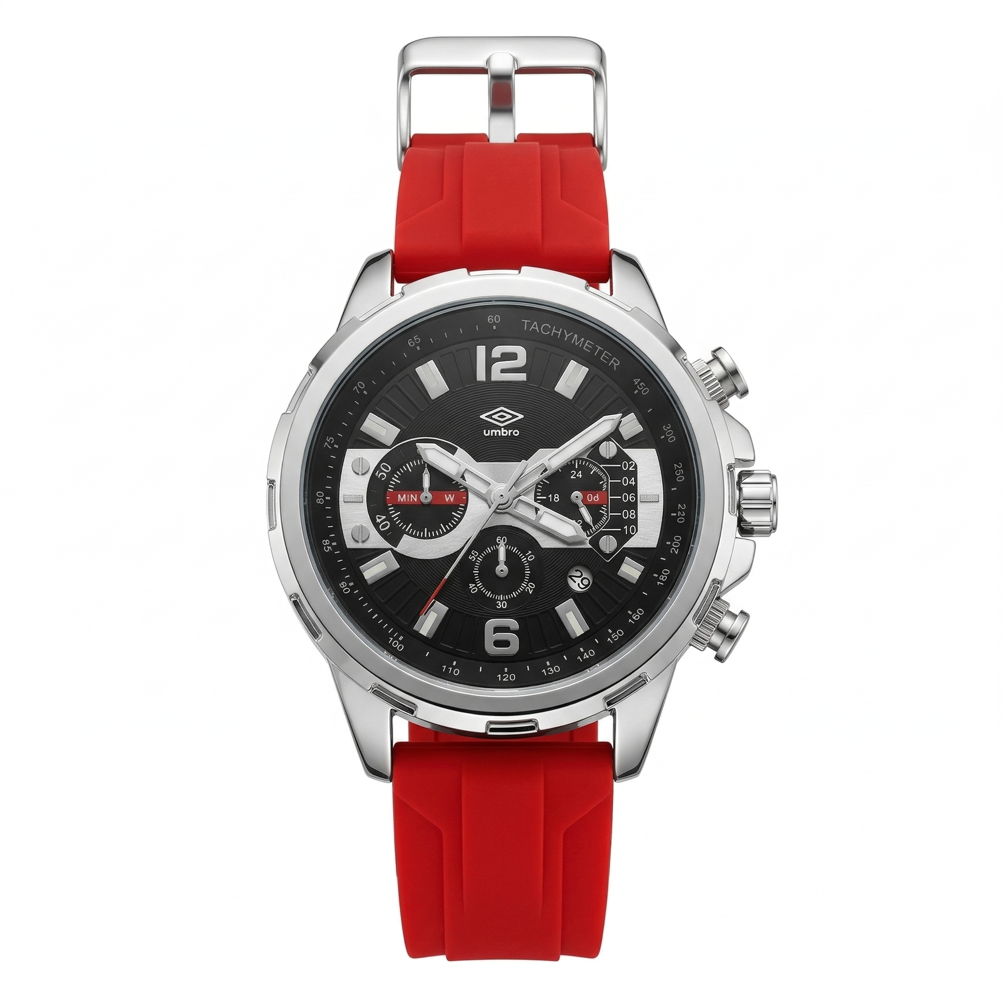 Reloj Análogo Hombre Umbro Plus Rojo UMBP-1500-192