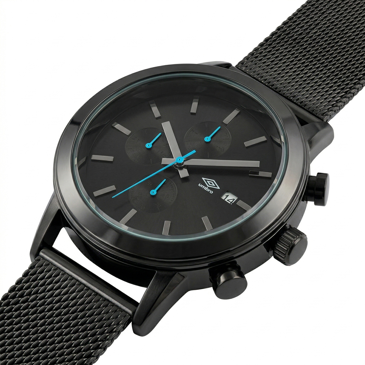 Reloj Análogo Hombre Umbro Plus Negro UMBP-1500-196