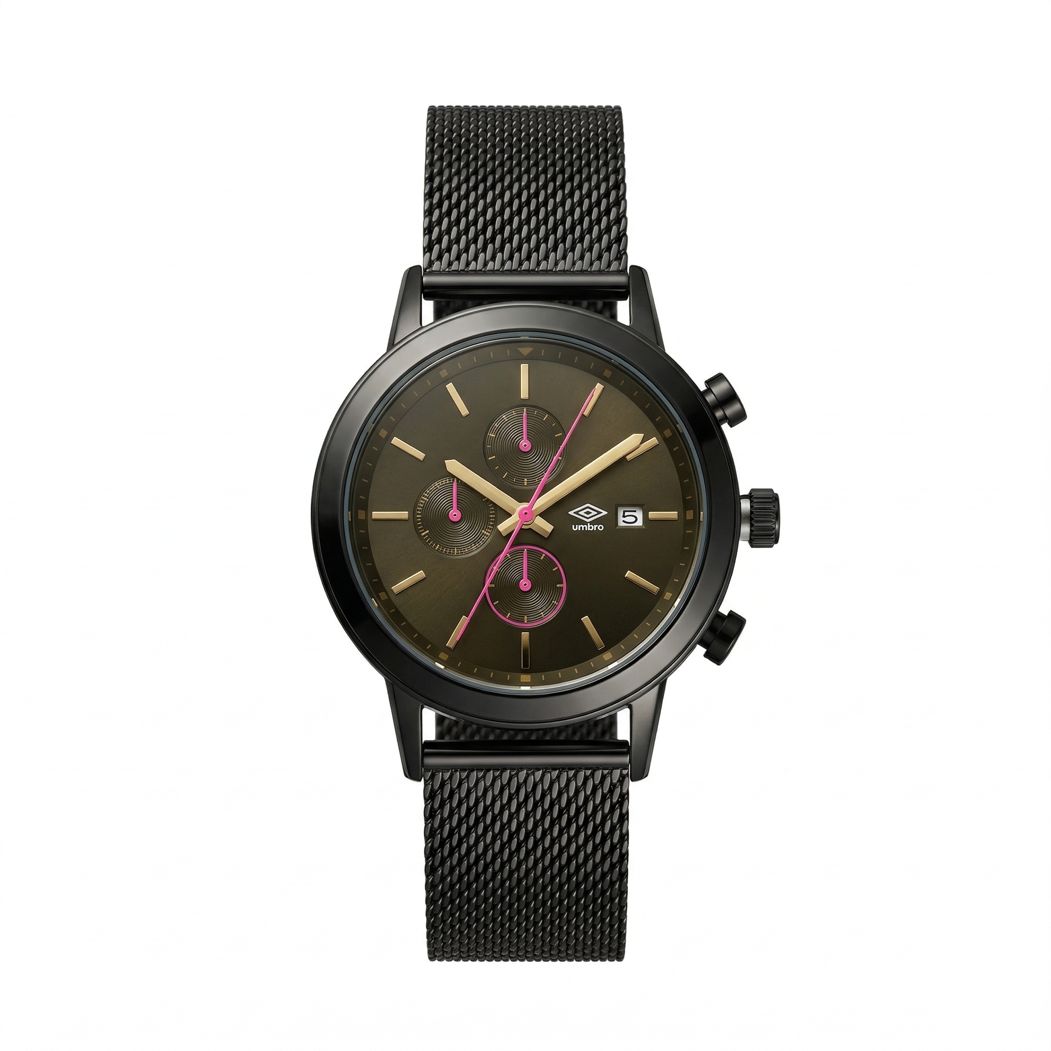 Reloj Análogo Hombre Umbro Plus Negro UMBP-1500-199