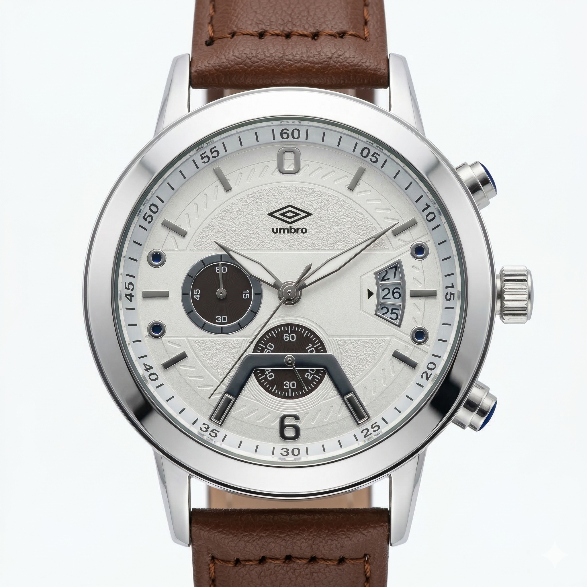 Reloj Análogo Hombre Umbro Plus Café UMBP-1500-200