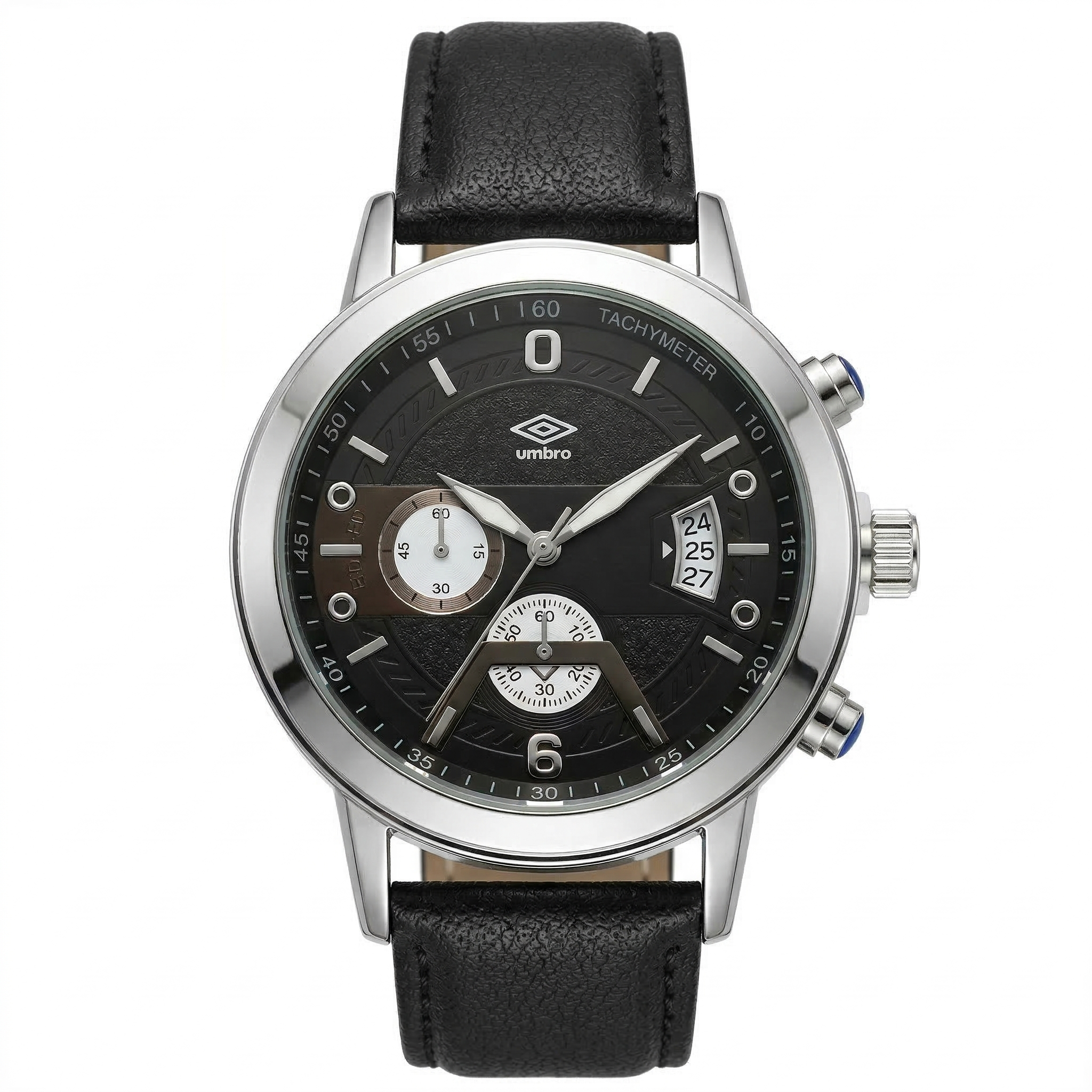 Reloj Análogo Hombre Umbro Plus Negro UMBP-1500-202