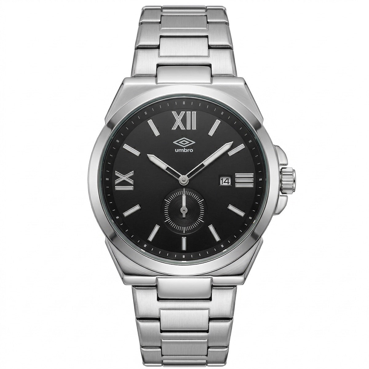 Reloj Análogo Hombre Umbro Plus Plateado UMBP-1500-210