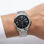 Reloj Análogo Hombre Umbro Plus Plateado UMBP-1500-210