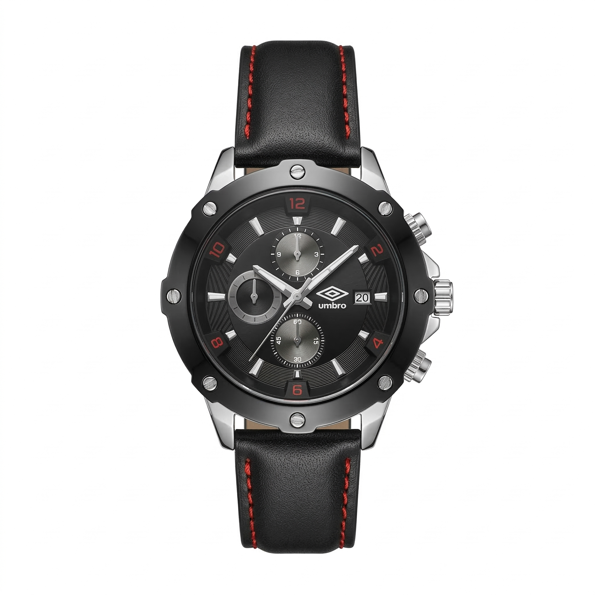 Reloj Análogo Hombre Umbro Plus Negro UMBP-1500-62