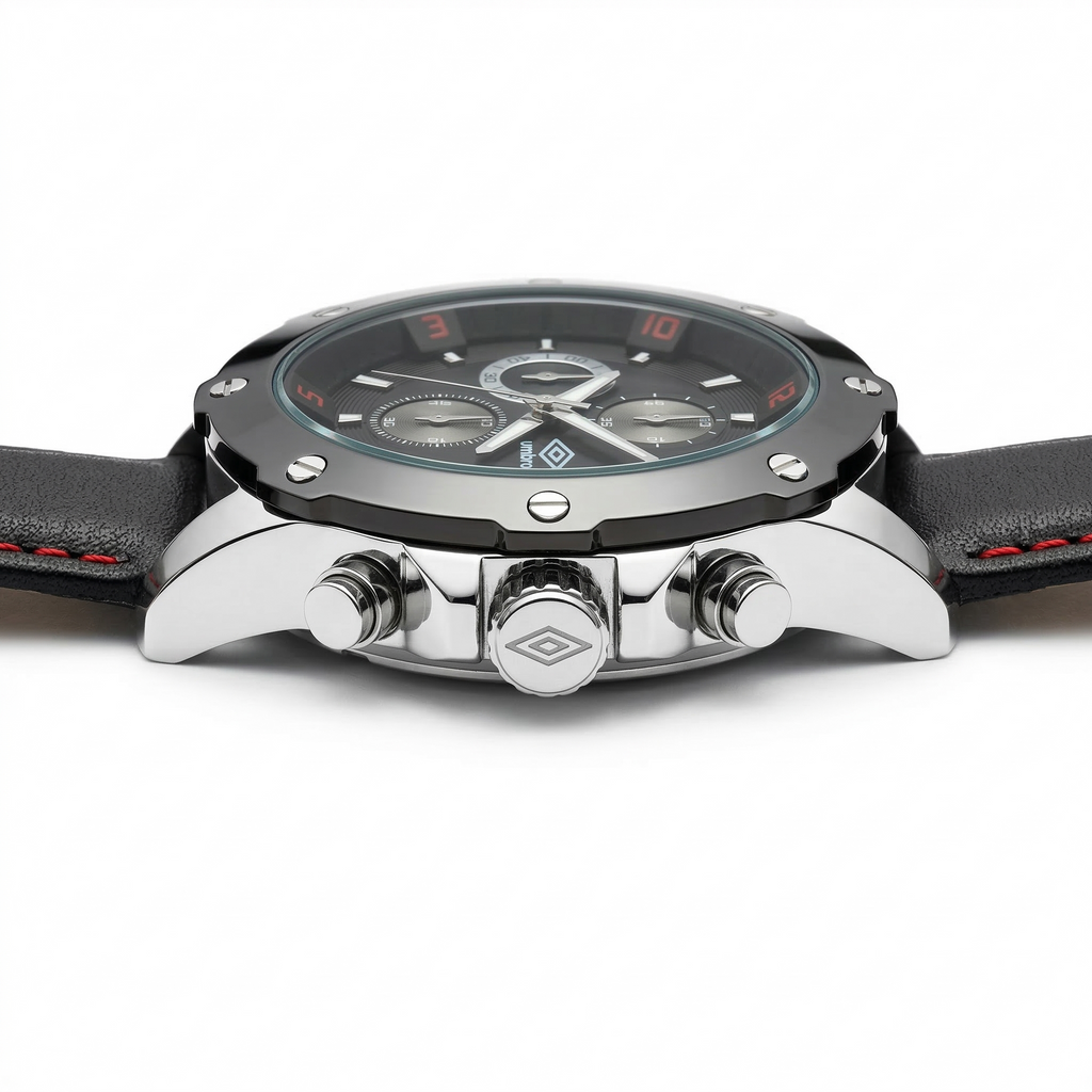 Reloj Análogo Hombre Umbro Plus Negro UMBP-1500-62