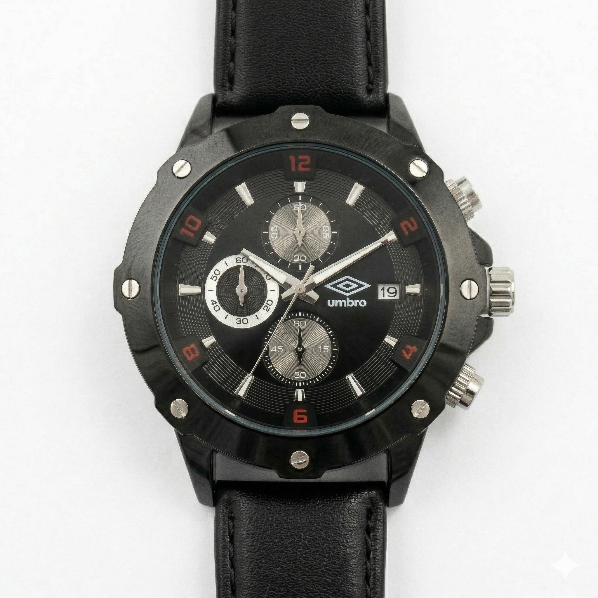 Reloj Análogo Hombre Umbro Plus Negro UMBP-1500-63
