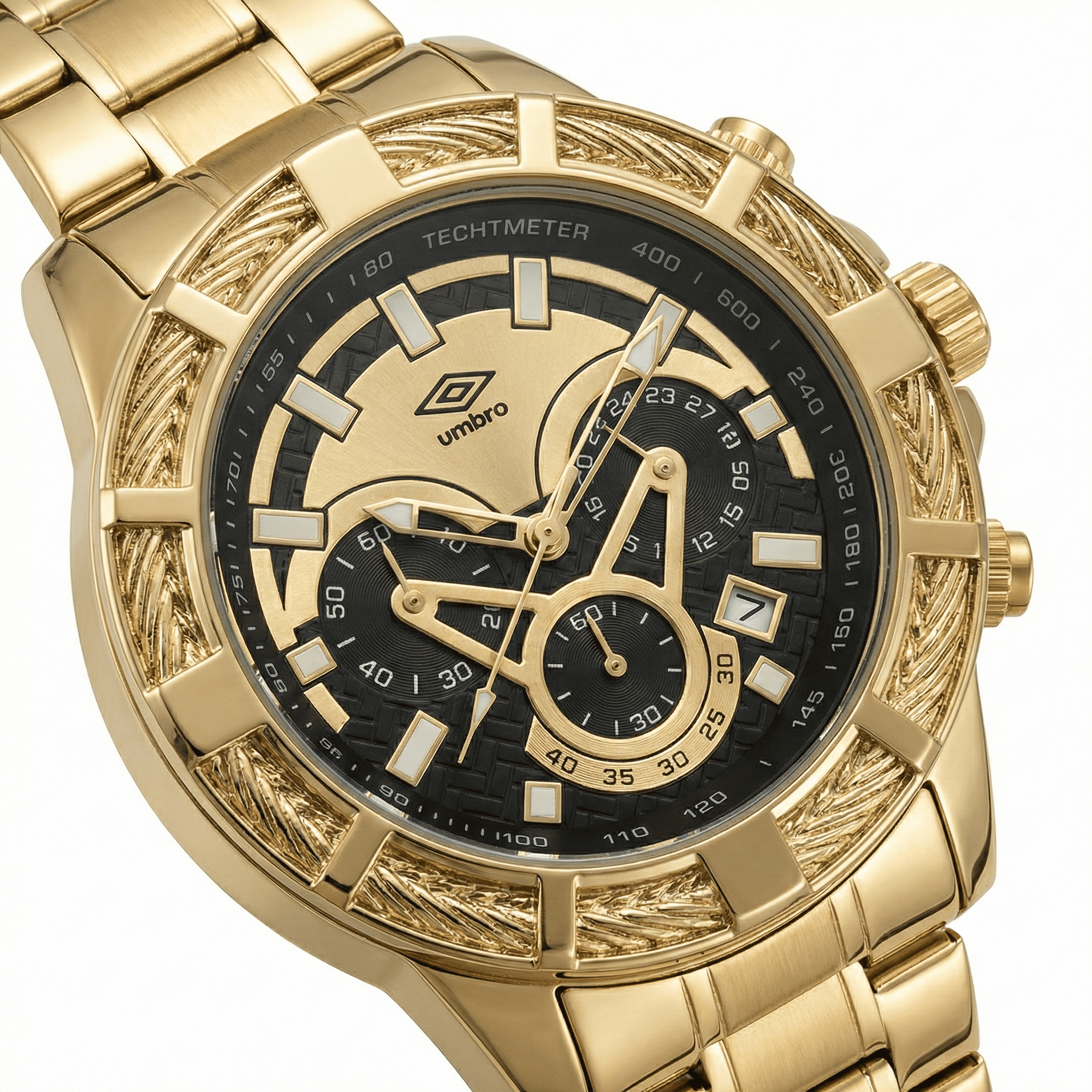 Reloj Análogo Hombre Umbro Plus Dorado UMBP-1500-67