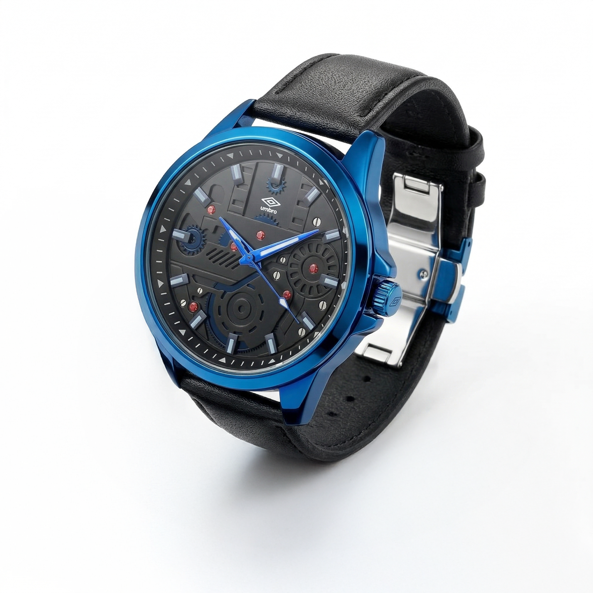 Reloj Análogo Hombre Umbro Plus Negro UMBP-1500-71