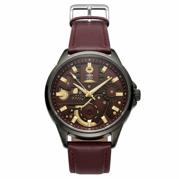 Reloj Análogo Hombre Umbro Plus Café UMBP-1500-73