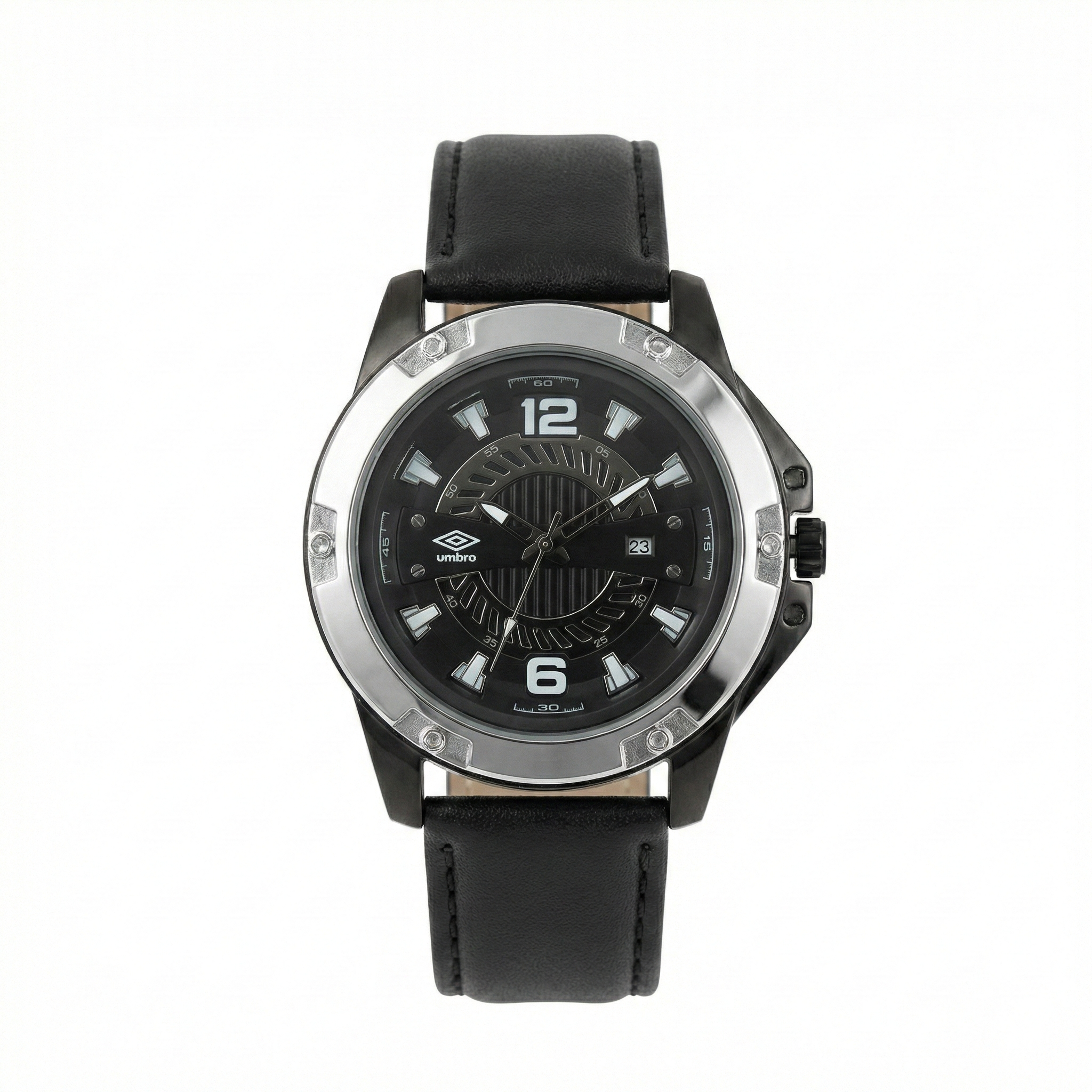 Reloj Análogo Hombre Umbro Plus Negro UMBP-1500-76