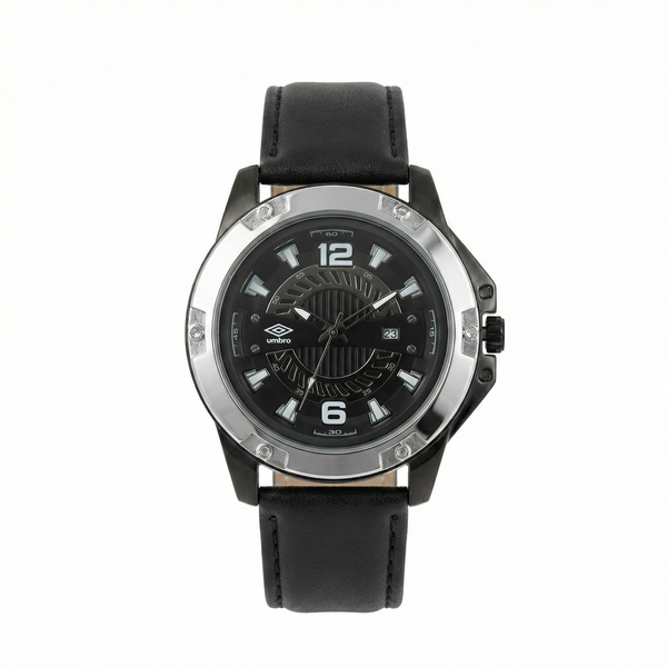 Reloj Análogo Hombre Umbro Plus Negro UMBP-1500-76