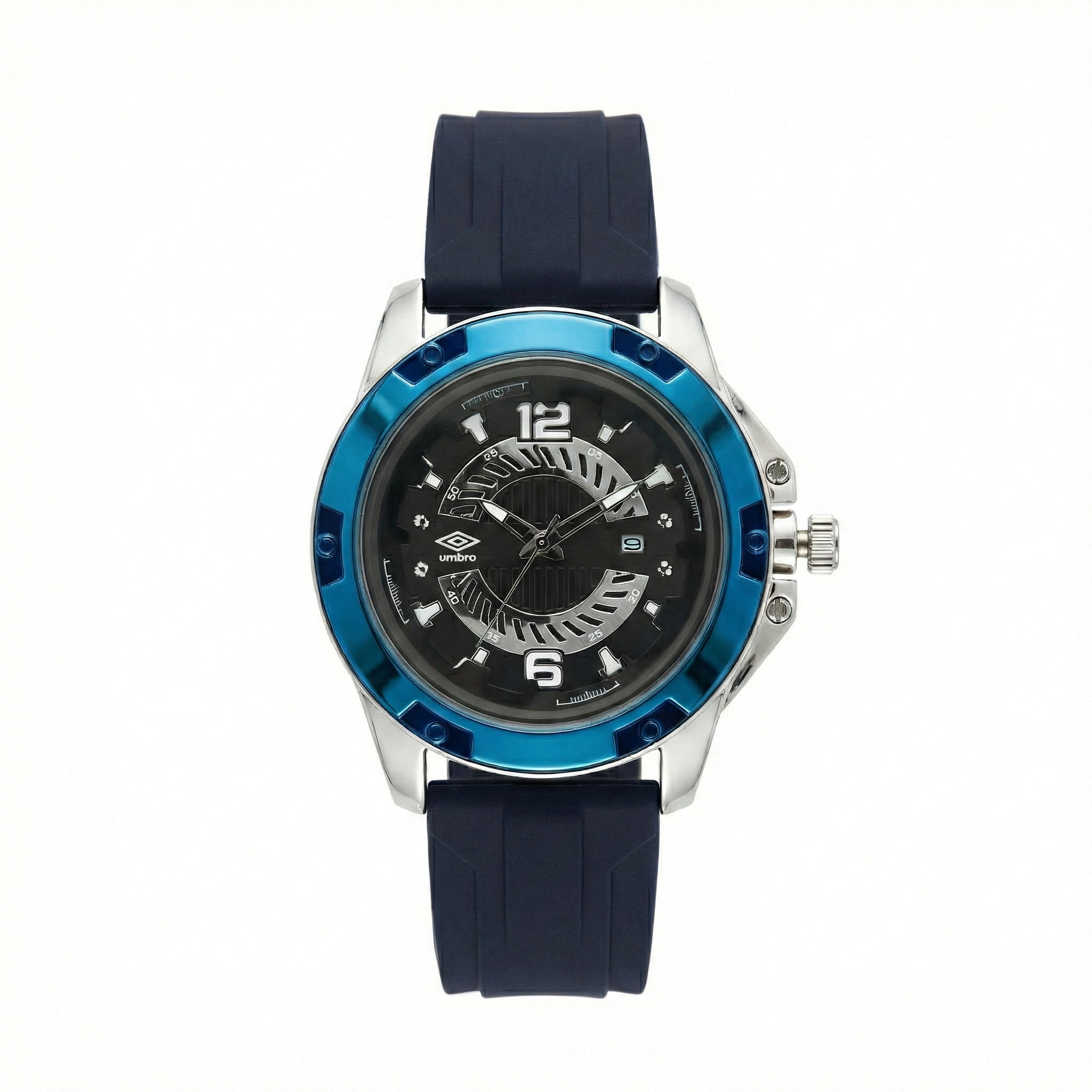 Reloj Análogo Hombre Umbro Plus Azul UMBP-1500-77