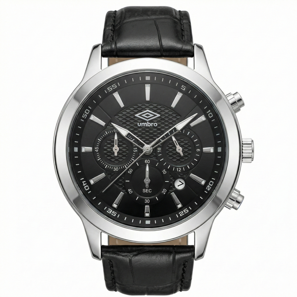 Reloj Análogo Hombre Umbro Plus Negro UMBP-1500-82