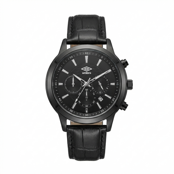 Reloj Análogo Hombre Umbro Plus Negro UMBP-1500-84