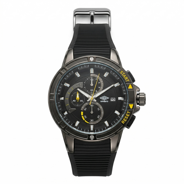 Reloj Análogo Hombre Umbro Plus Negro UMBP-1500-86