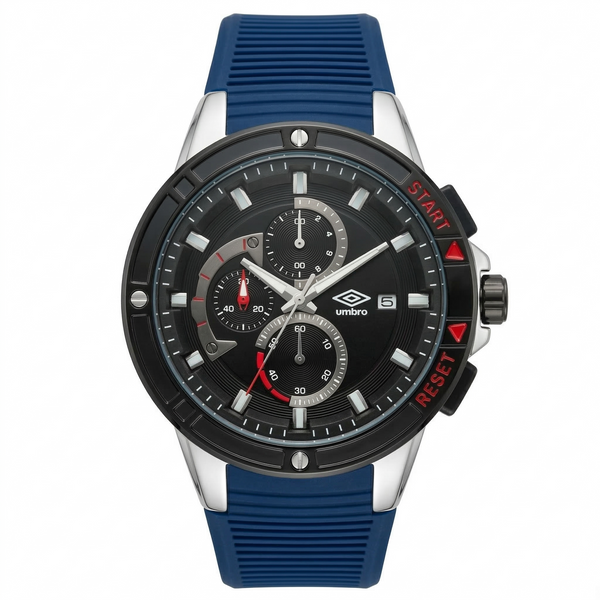 Reloj Análogo Hombre Umbro Plus Azul UMBP-1500-87
