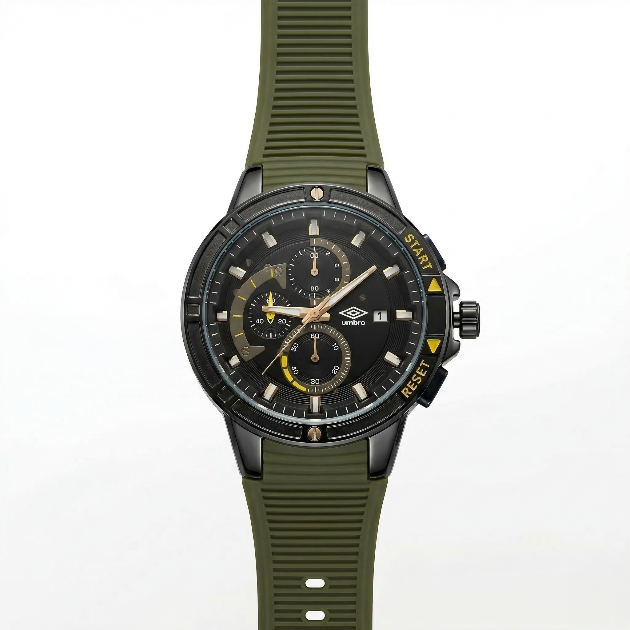 Reloj Análogo Hombre Umbro Plus Verde UMBP-1500-88