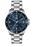Reloj Análogo Hombre Umbro Plus Plateado UMBP-1500-9