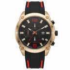 Reloj Análogo Hombre Umbro Plus Negro /Rojo UMBP-1500-91