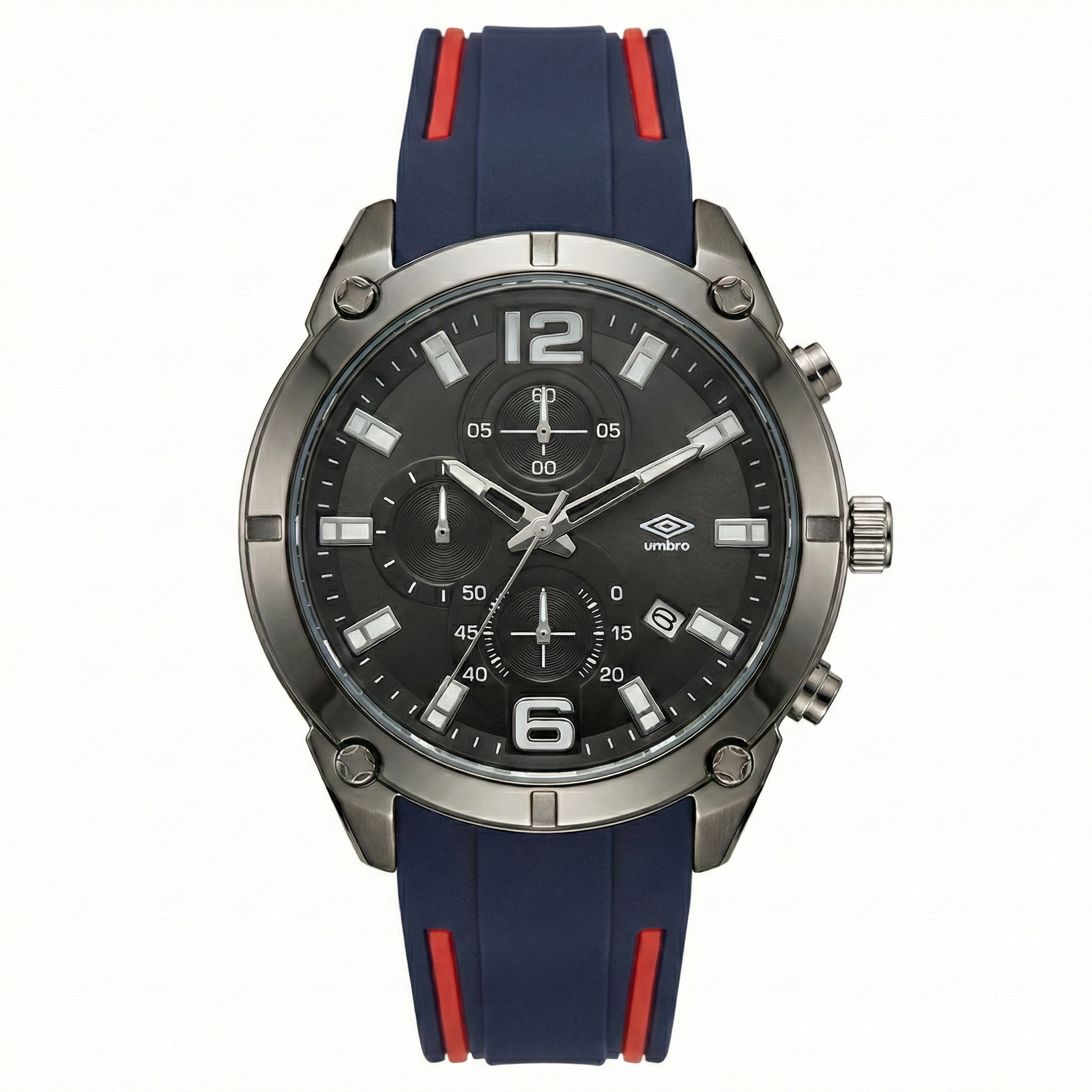 Reloj Análogo Hombre Umbro Plus Azul/Rojo UMBP-1500-92
