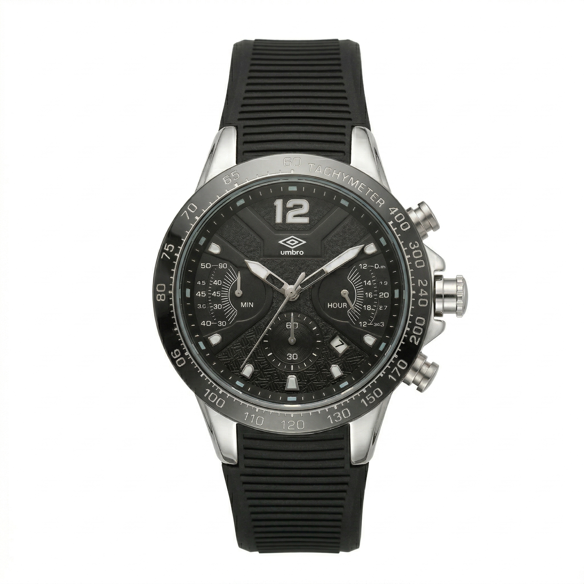 Reloj Análogo Hombre Umbro Plus Negro UMBP-1500-95