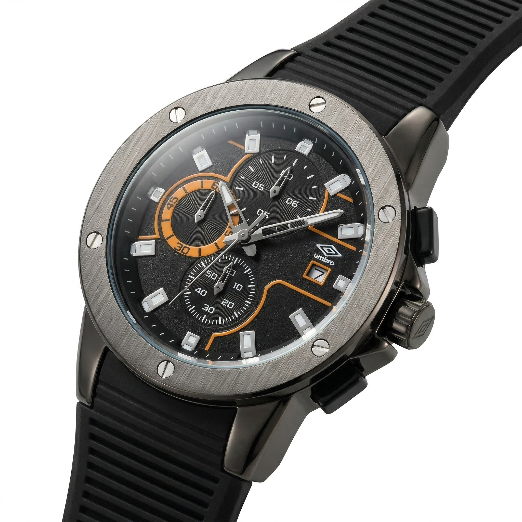 Reloj Análogo Hombre Umbro Plus Negro UMBP-1500-99