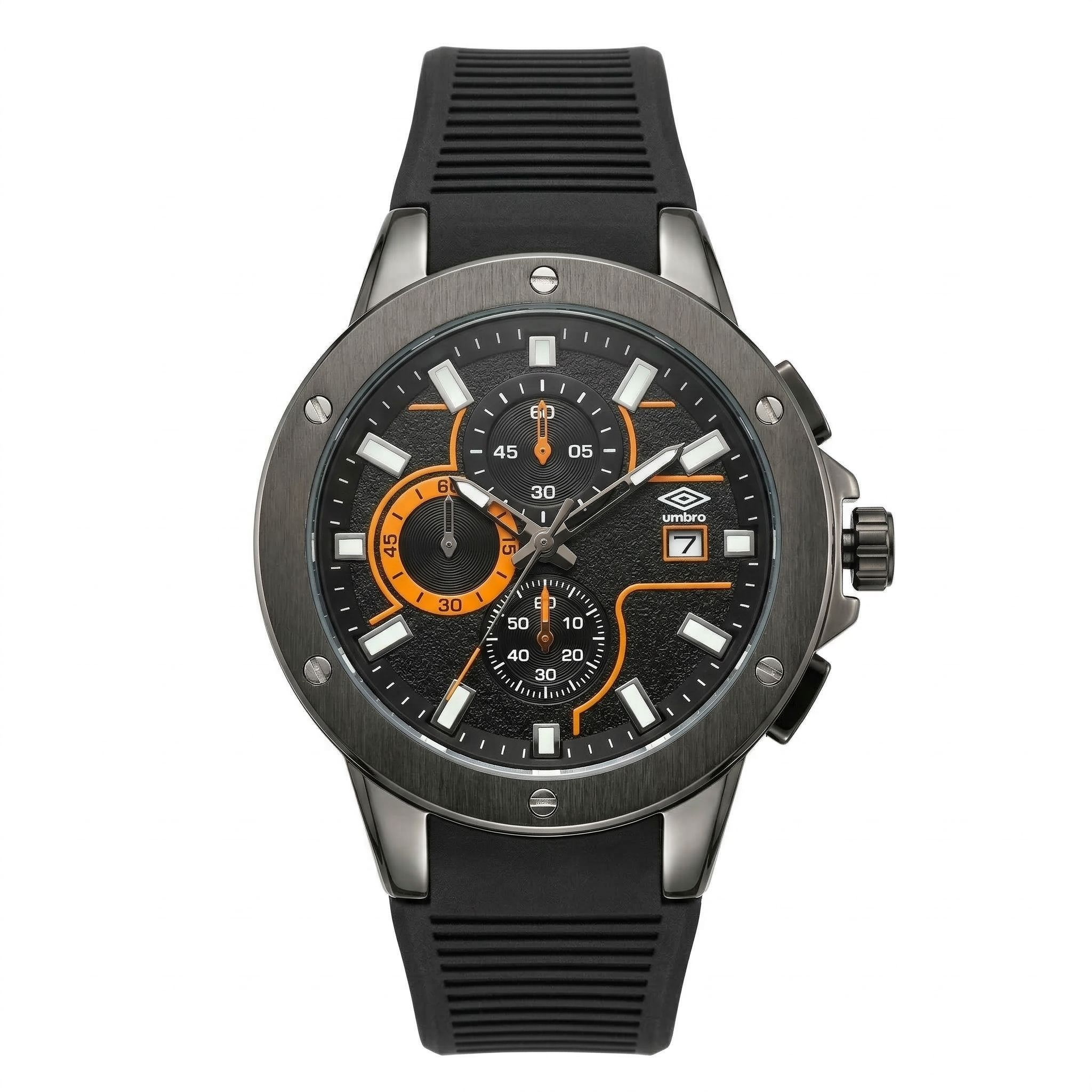 Reloj Análogo Hombre Umbro Plus Negro UMBP-1500-99